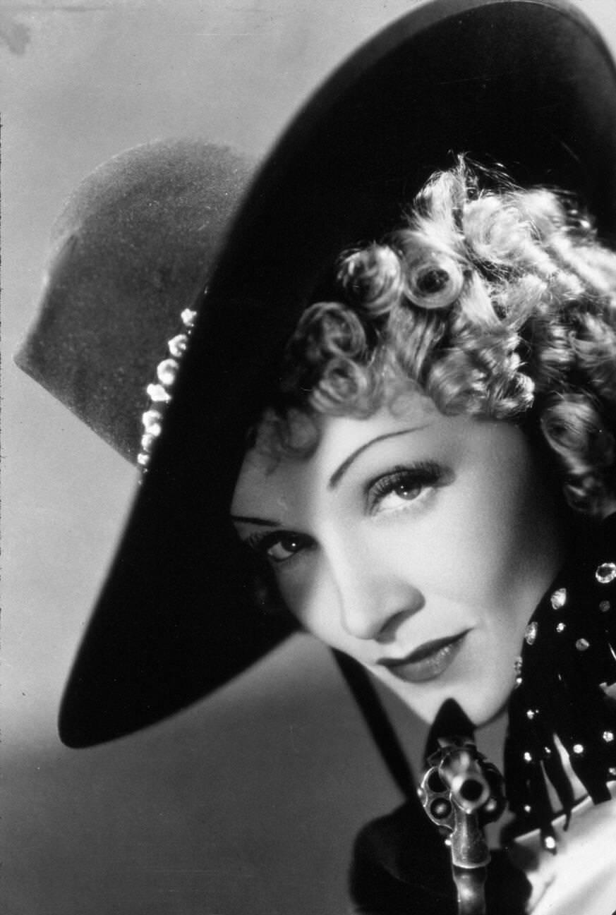 Marlene Dietrich In ‘Destry Rides Again’, 1939.