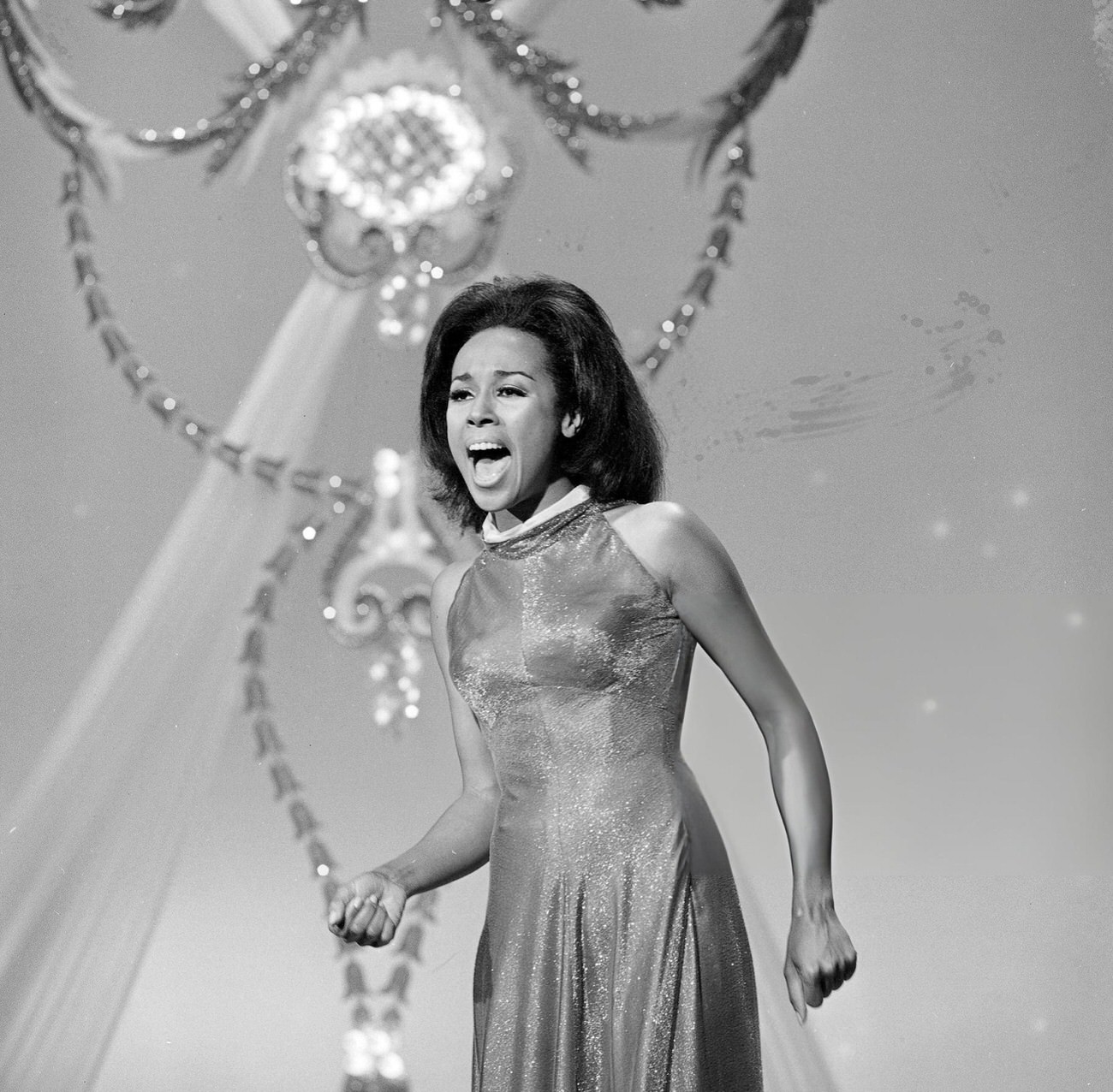 Diahann Carroll On 'The Hollywood Palace', 1965.