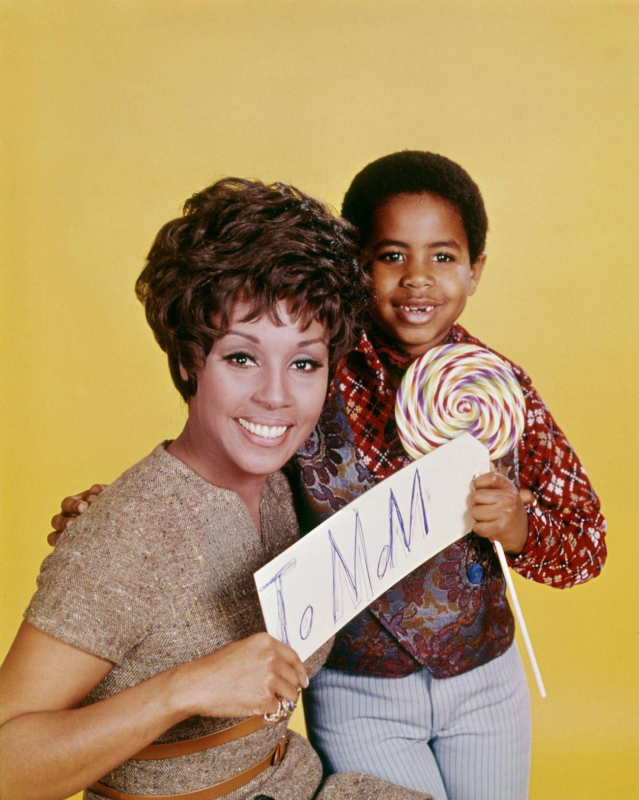 Diahann Carroll As Julia Baker And Marc Copage As Corey Baker In 'Julia', Season 1.