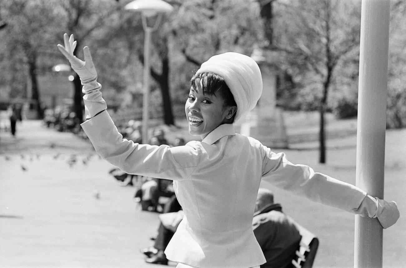 Diahann Carroll, American Singer And Actress, 1964.