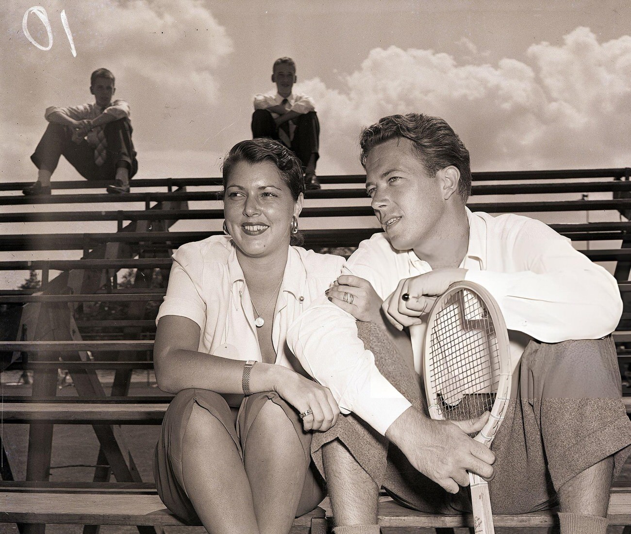 Diana Barrymore And John Howard, 1946