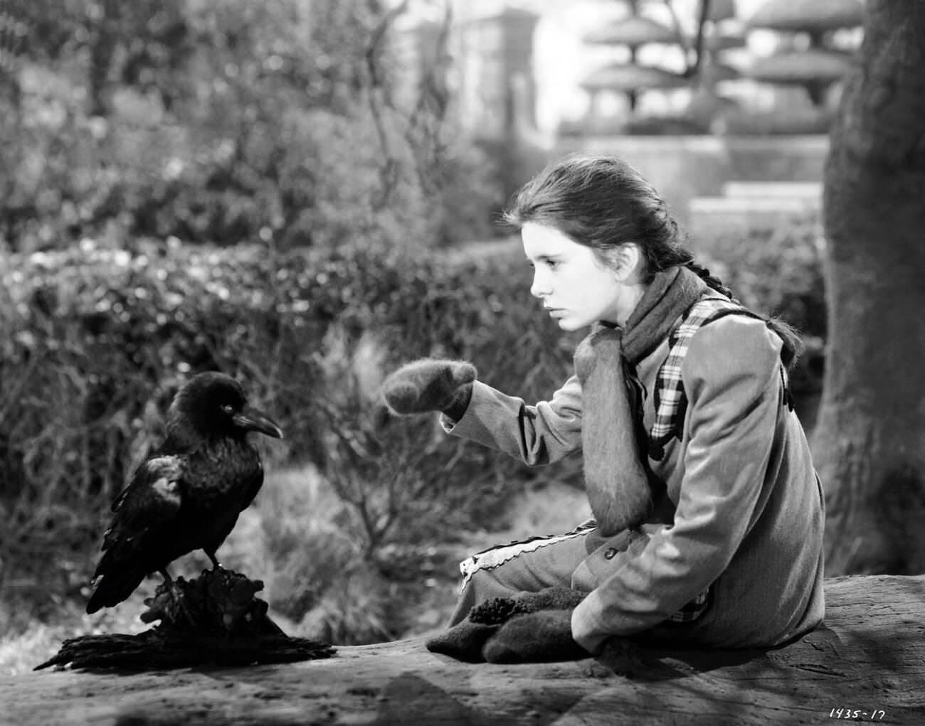 Margaret O'Brien In ‘The Secret Garden’, 1949.