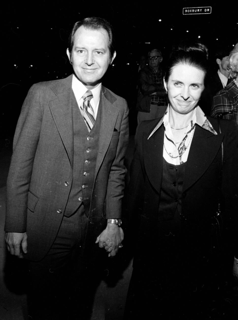 Ray Thorsen And Margaret O'Brien, 1980.