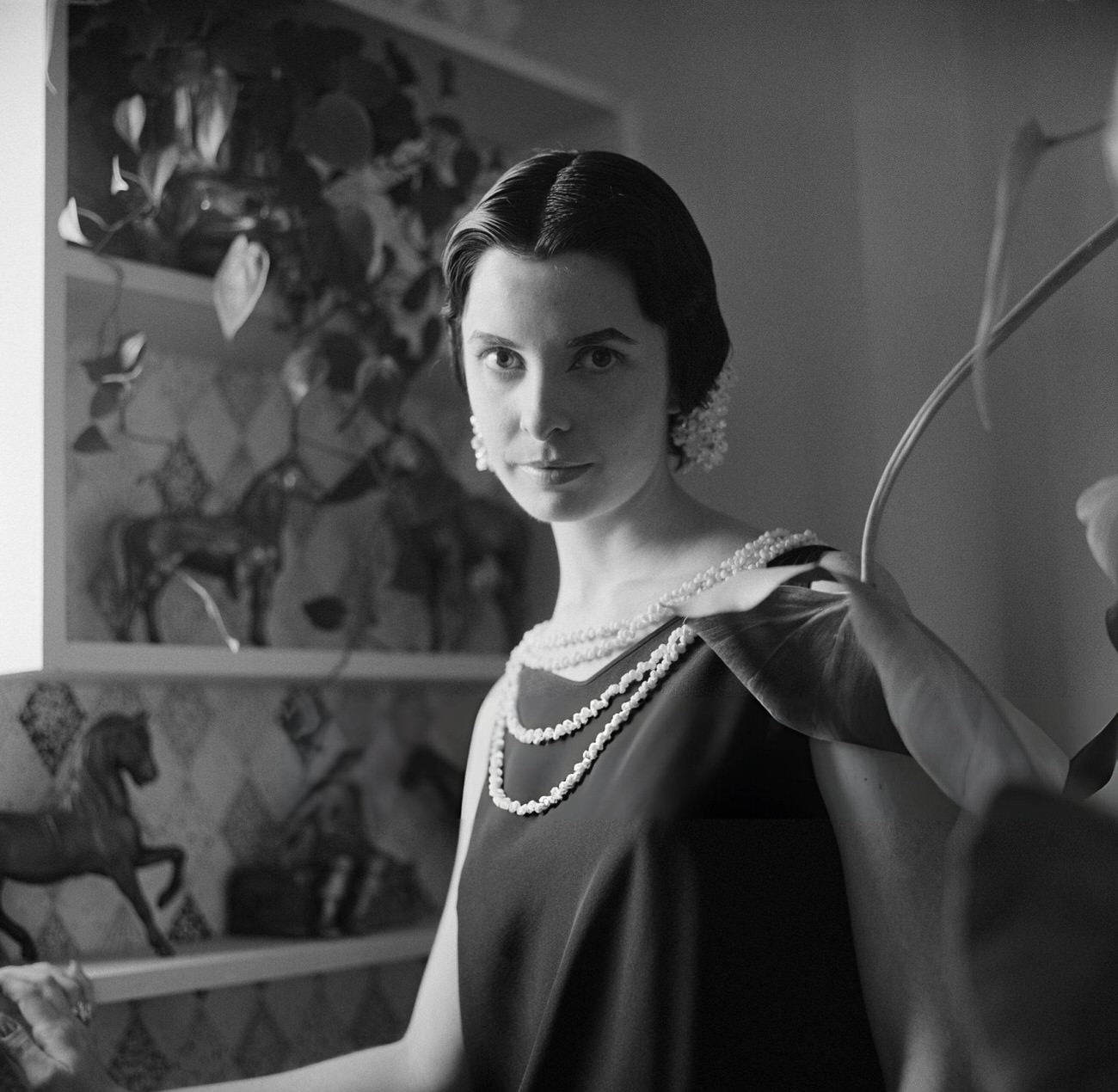 Margaret O'Brien At Home For ‘Person To Person’, 1958.