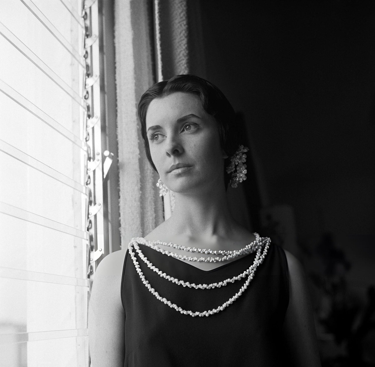 Margaret O'Brien At Home For ‘Person To Person’, 1958.