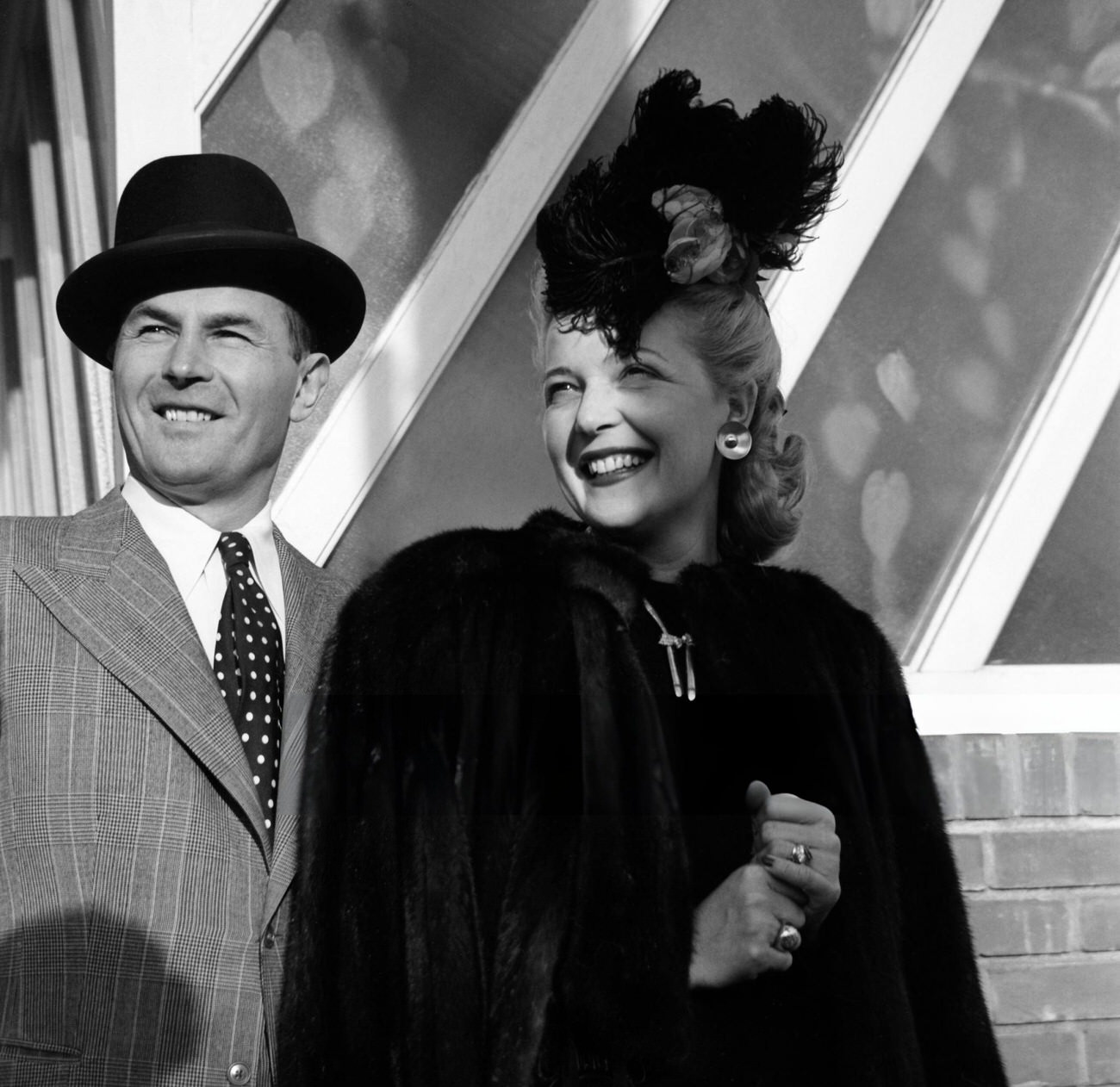 Martha Eggerth With Her Husband, Polish Actor And Tenor Jan Kiepura, 1940S.