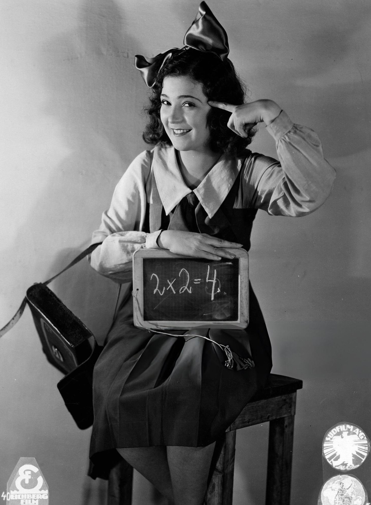 Martha Eggerth, As Fay Miller In The Movie 'Die Braeutigamswitwe', 1931.