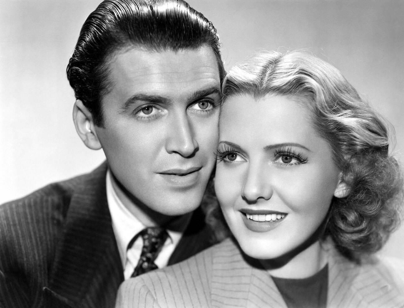 James Stewart And Jean Arthur In ‘Mr. Smith Goes To Washington’, 1939.