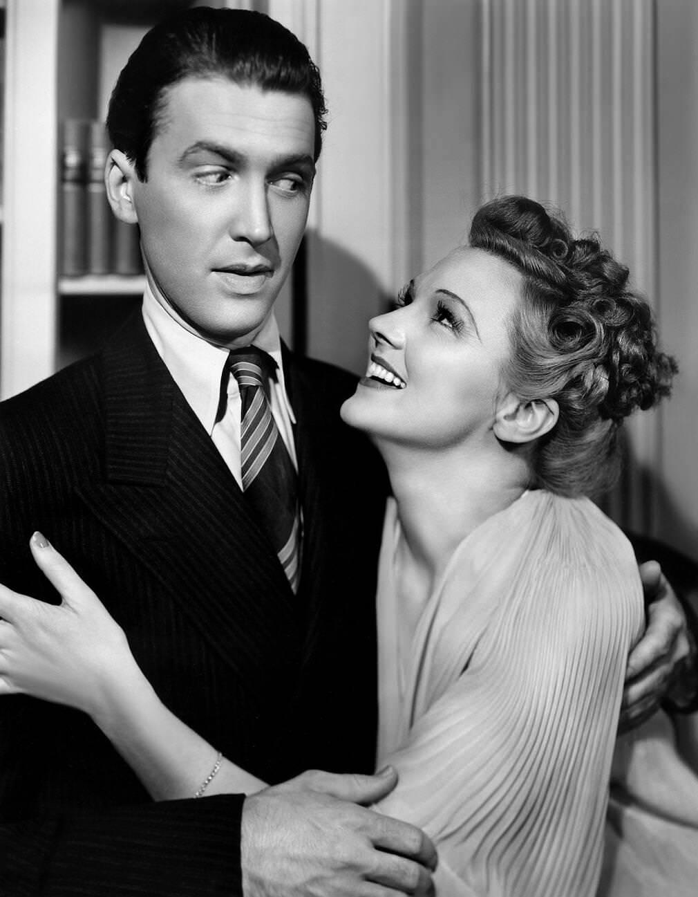 James Stewart And Jean Arthur In ‘Mr. Smith Goes To Washington’, 1939.