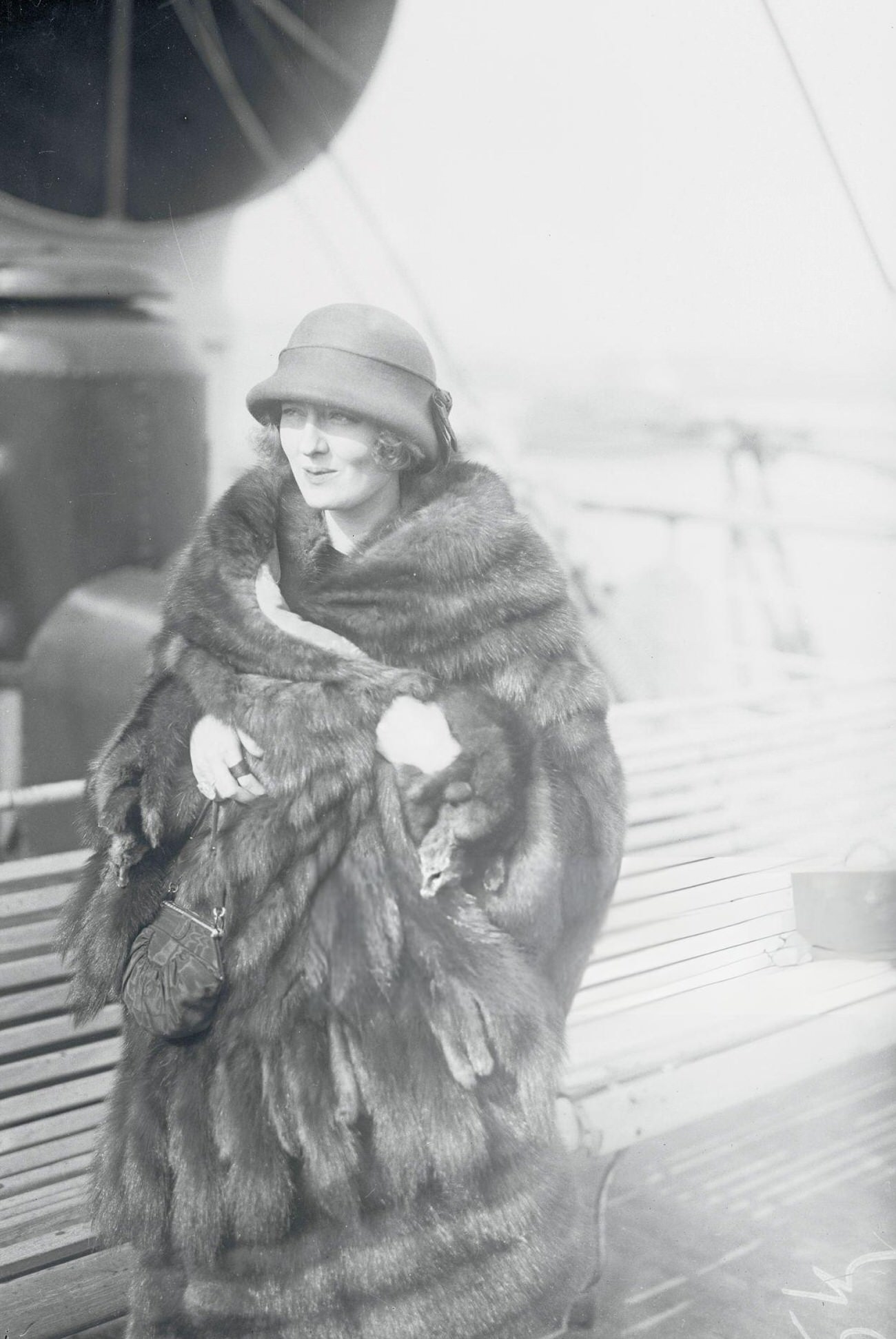 Peggy Hopkins Joyce Returned From Paris, 1920S.