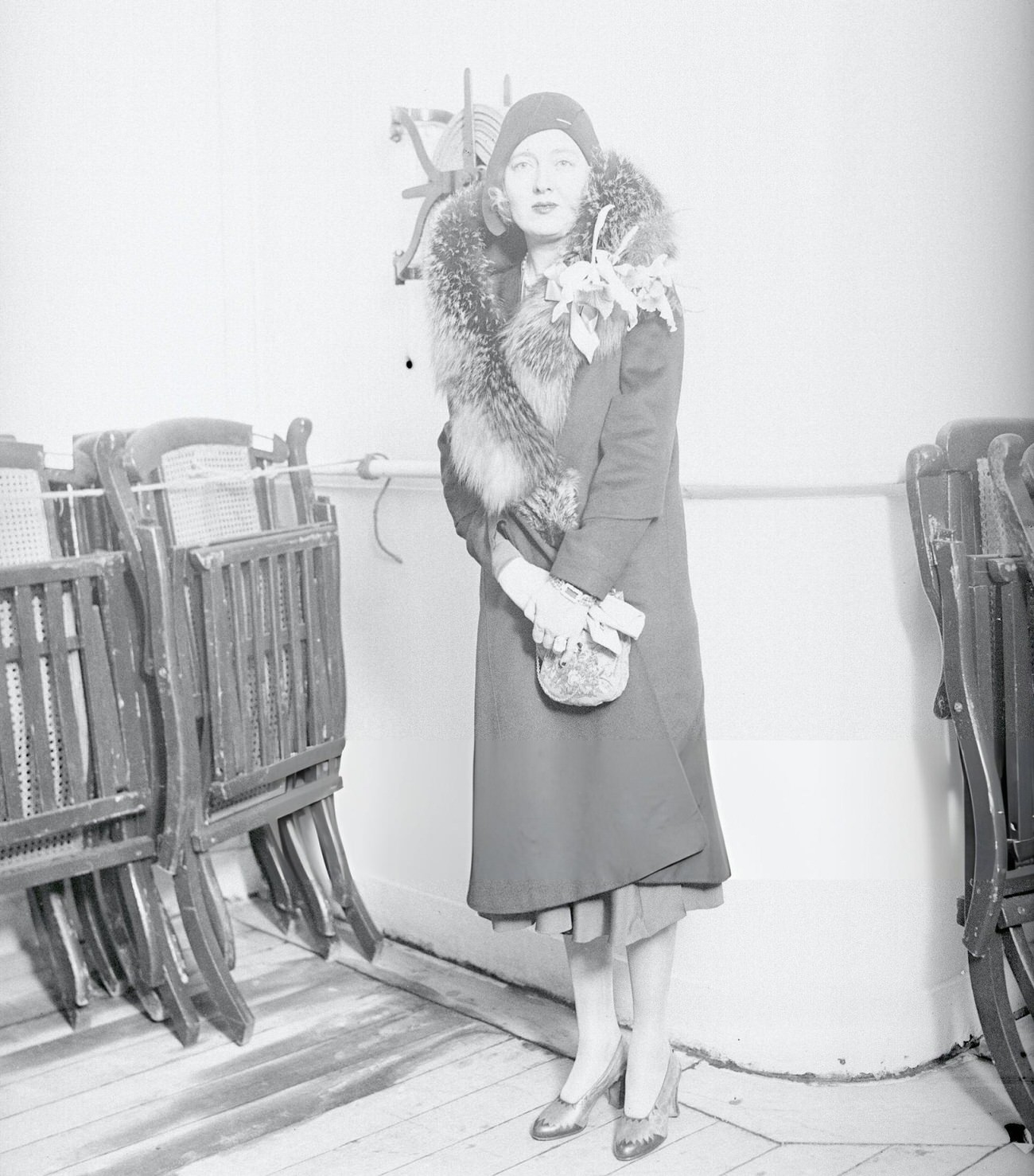 Peggy Hopkins Joyce Sailed For Europe, 1920S.