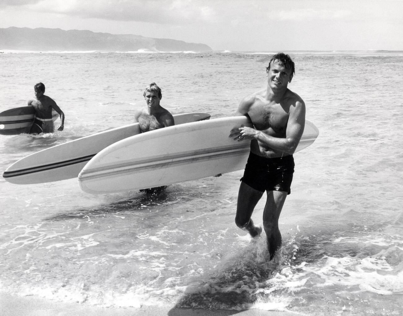 Tab Hunter In &Amp;Quot;Ride The Wild Surf&Amp;Quot;, 1960S.