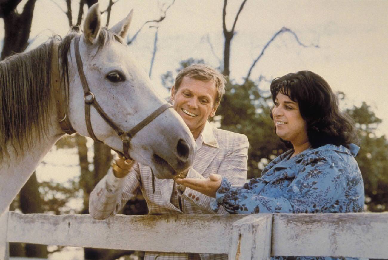 Tab Hunter And Divine In &Amp;Quot;Polyester&Amp;Quot;, 1981.