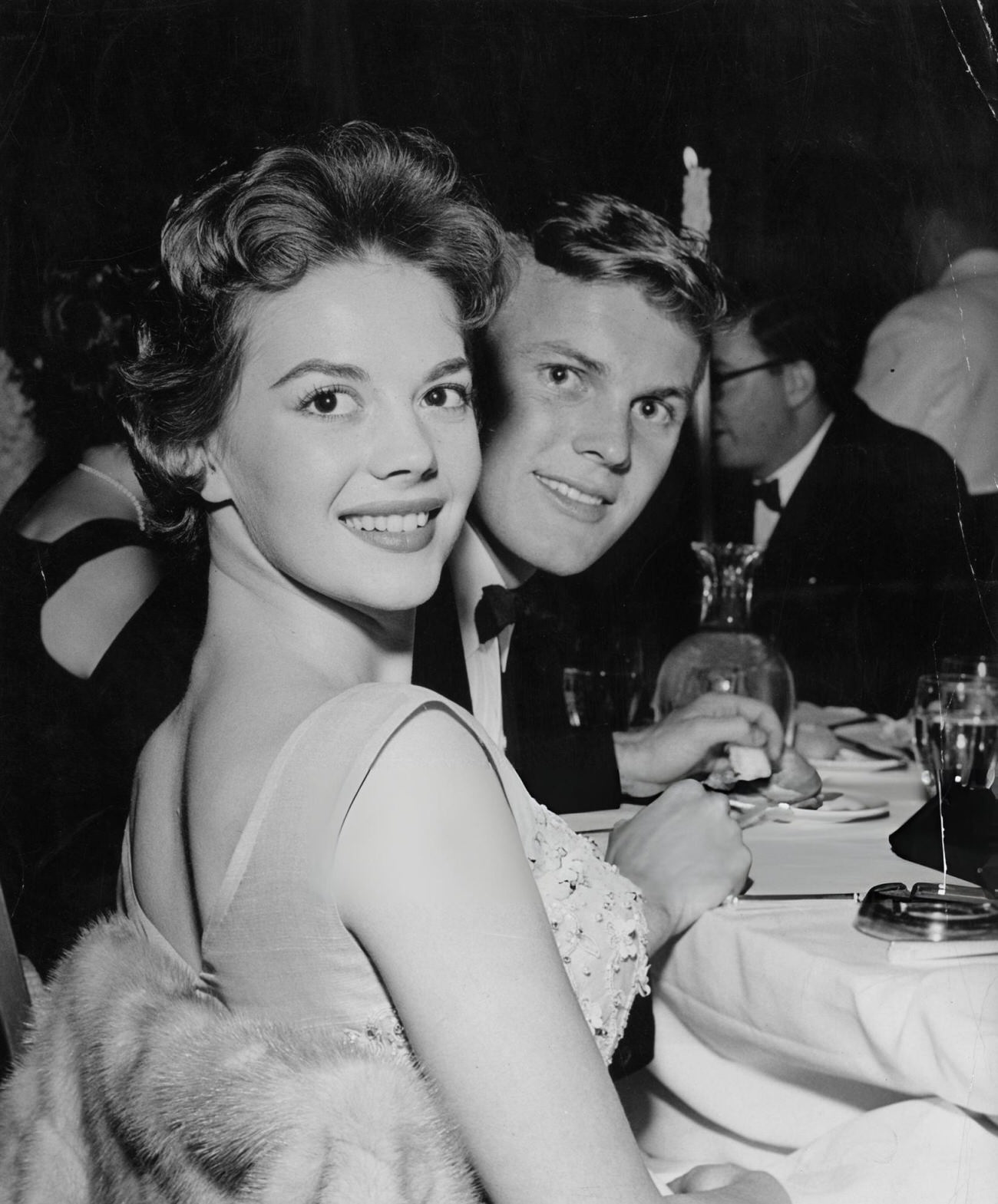 Natalie Wood And Tab Hunter, 1955.