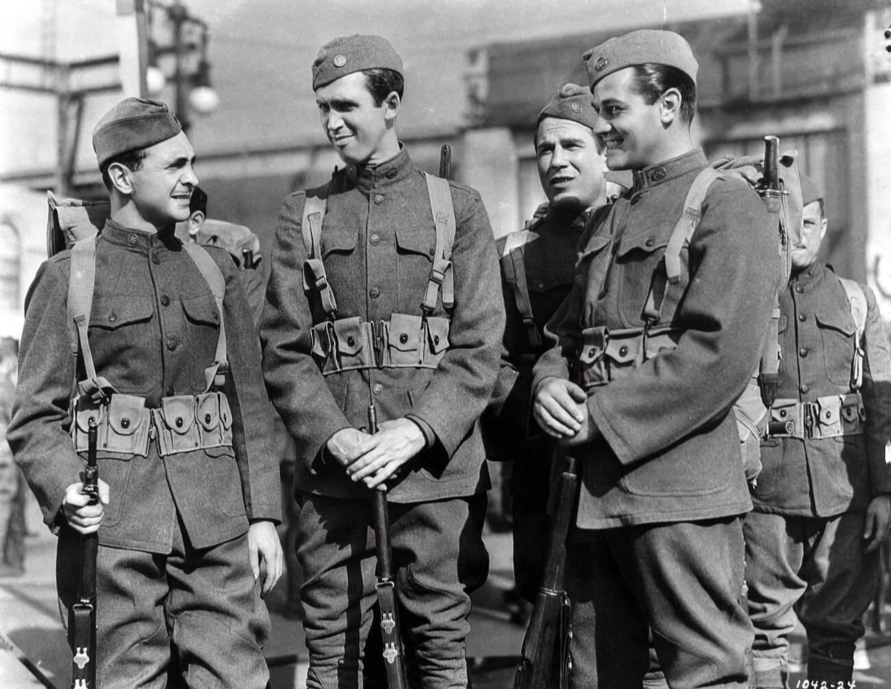 James Stewart In 'The Shopworn Angel', 1938.