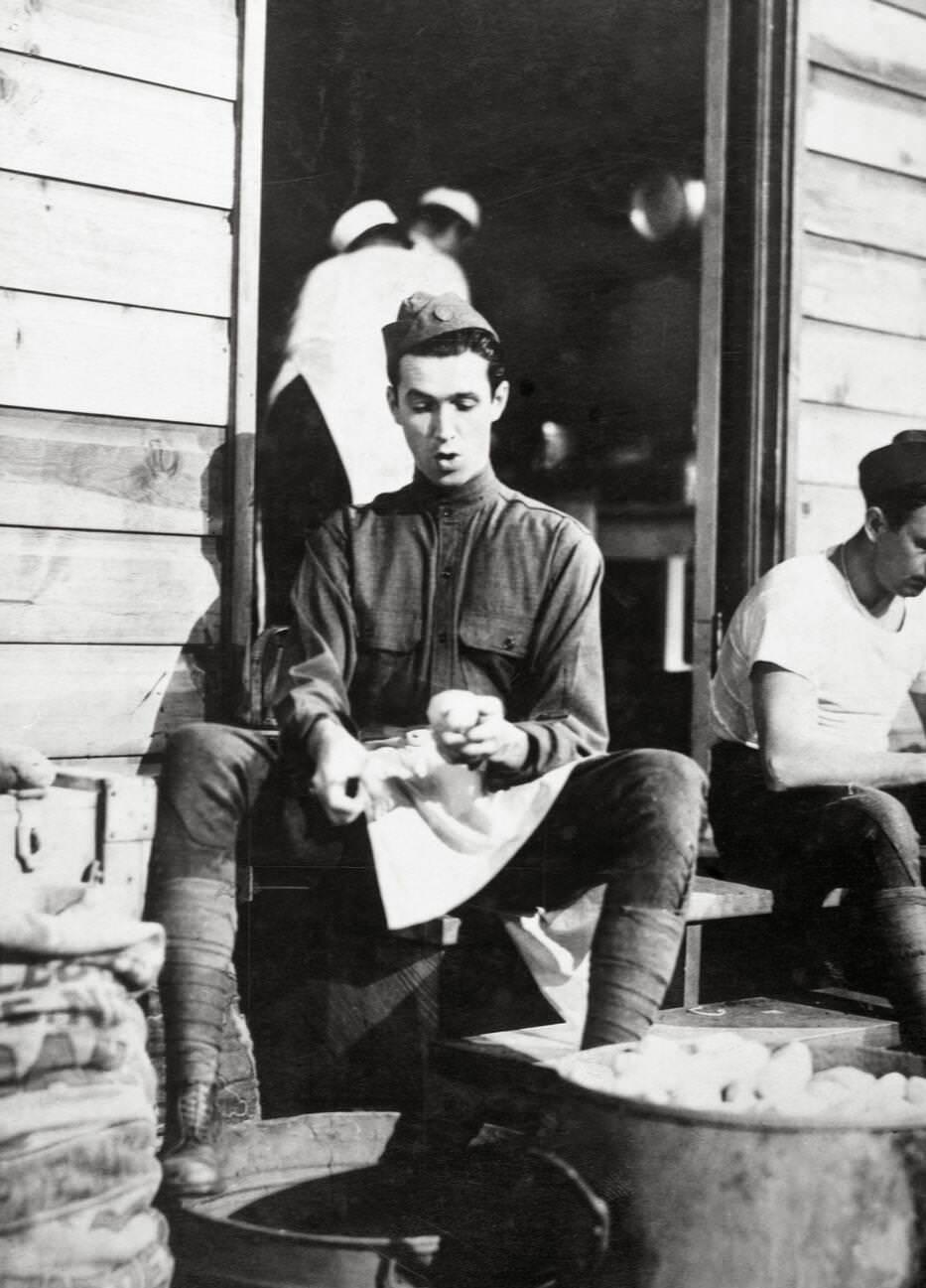 James Stewart In 'The Shopworn Angel', 1938.