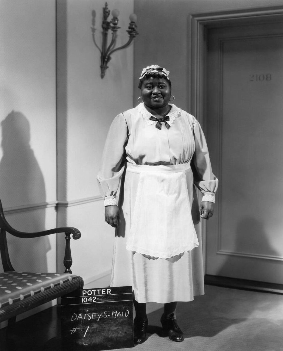 Hattie Mcdaniel As A Maid In 'The Shopworn Angel', 1938.