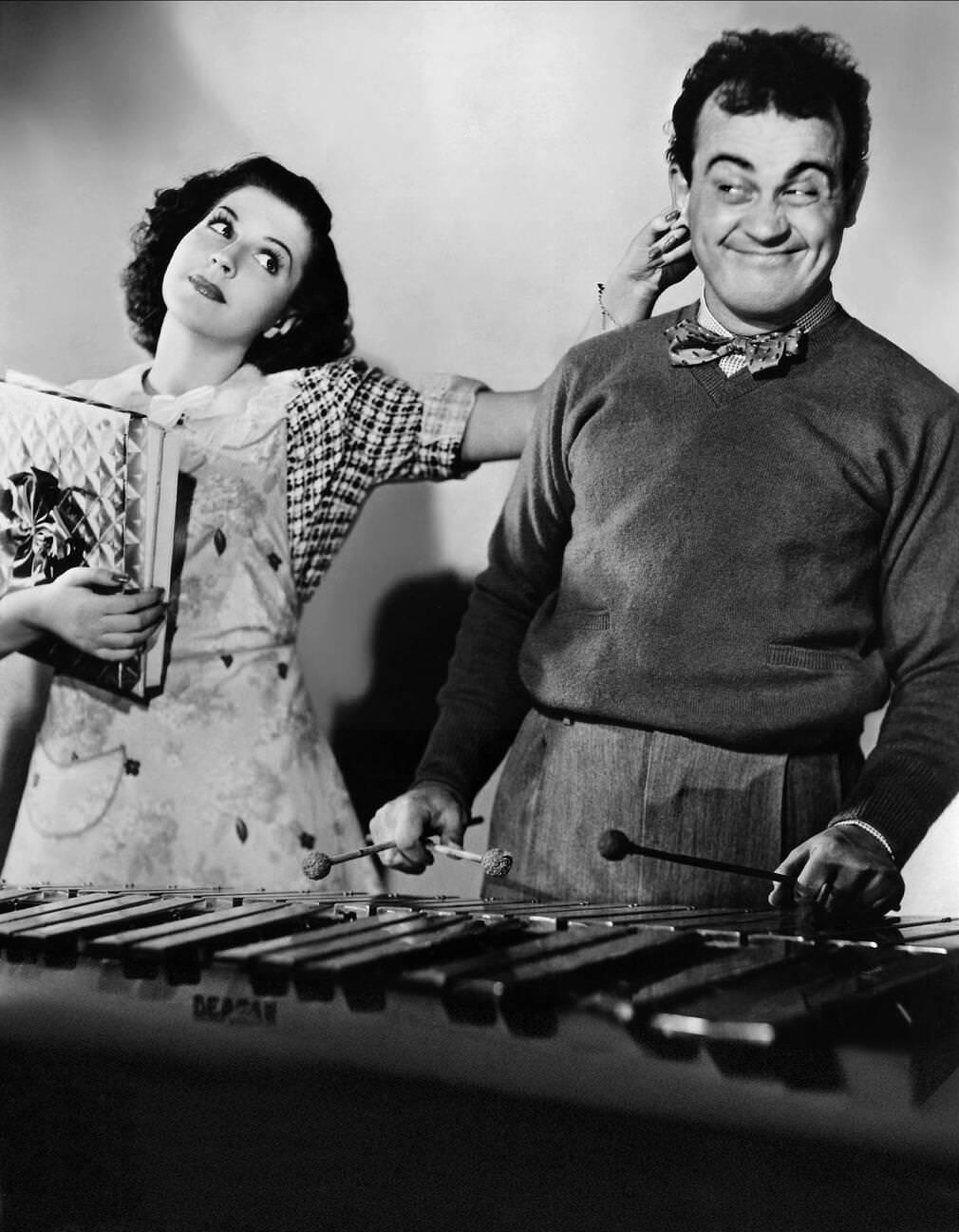 Ann Miller And Mischa Auer In &Amp;Quot;You Can'T Take It With You&Amp;Quot;, 1938.