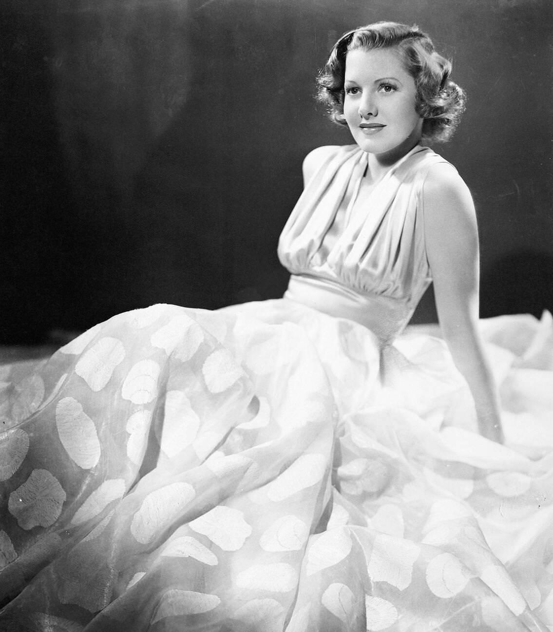 Jean Arthur In &Amp;Quot;You Can'T Take It With You&Amp;Quot;, 1938.