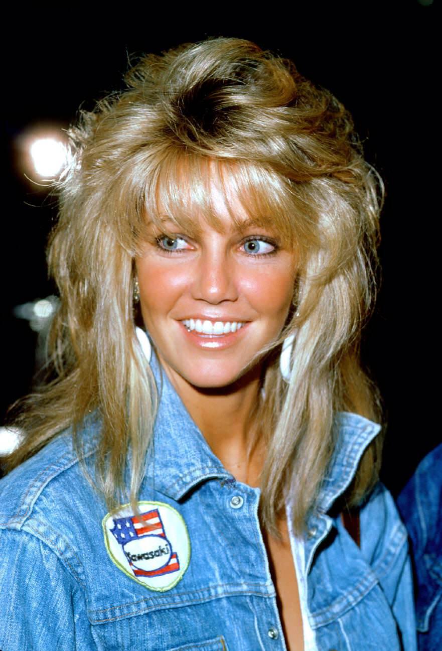 Heather Locklear During A Photo Shoot, 1985.