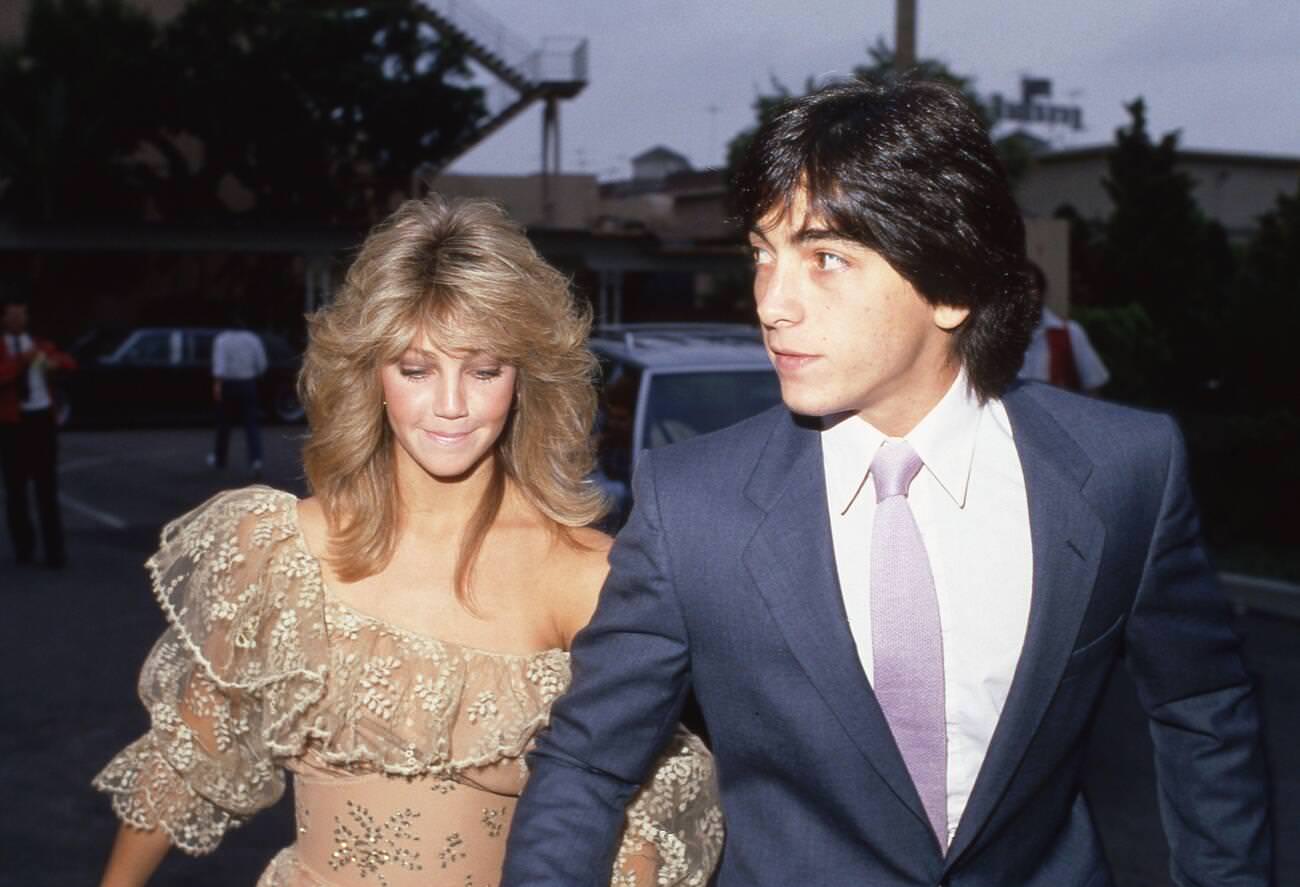 Scott Baio And Heather Locklear, 1980S.