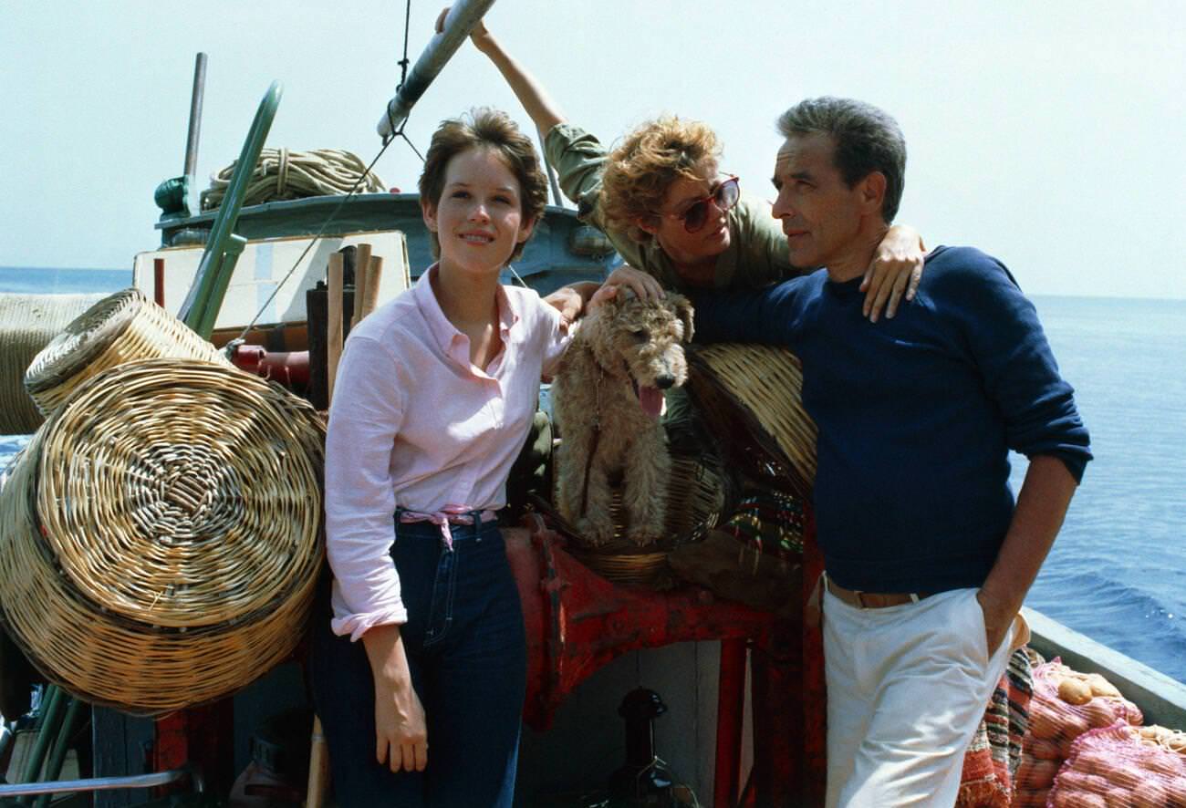Molly Ringwald, Susan Sarandon, And John Cassavetes In Tempest, 1982.