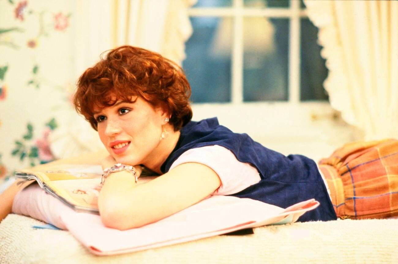 Molly Ringwald In Sixteen Candles, 1984.
