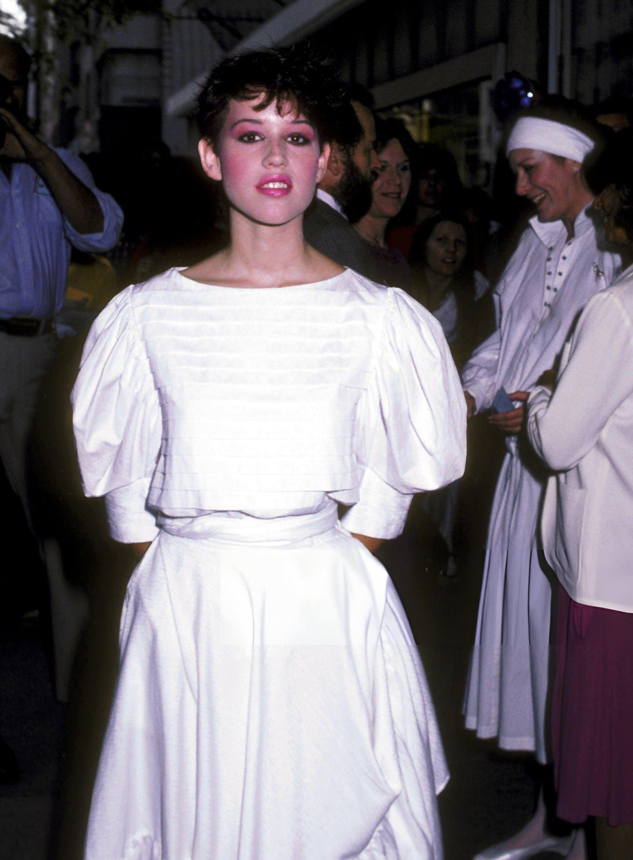 Molly Ringwald At The Premiere Of 'Tempest', 1980S.