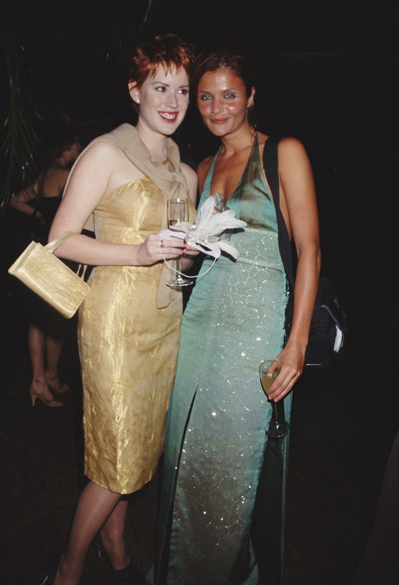 Molly Ringwald And Helena Christensen, 1997.