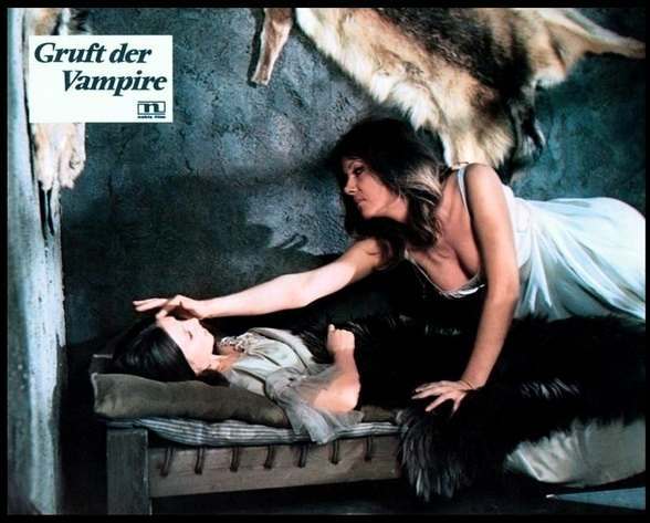 Peter Cushing In 'The Vampire Lovers', 1970.