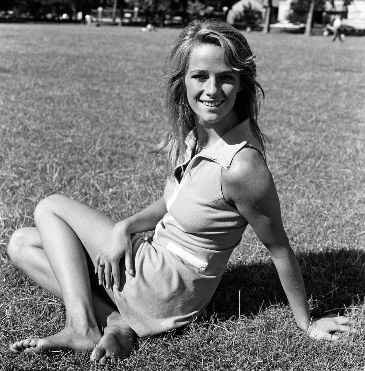 Charlotte Rampling In Chelsea, 1967.