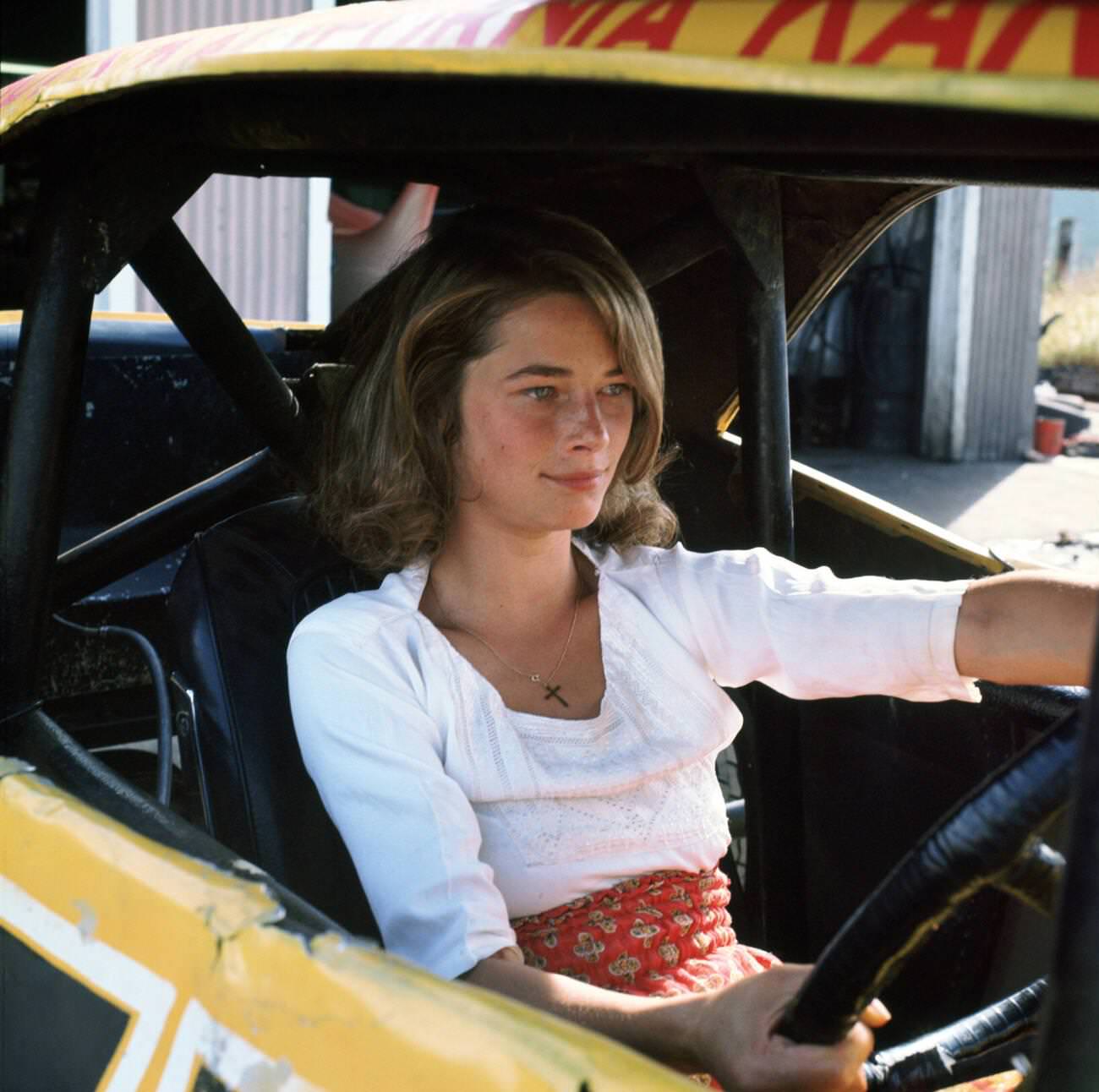 Charlotte Rampling In &Amp;Quot;The Racing Game&Amp;Quot;, 1972.