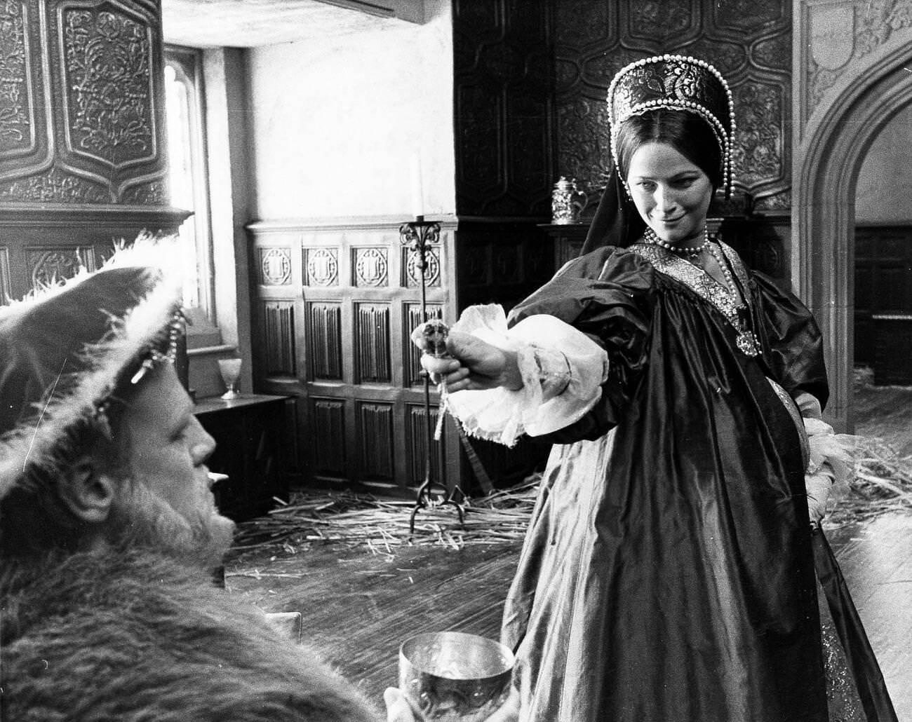 Charlotte Rampling In &Amp;Quot;Henry Viii And His Six Wives&Amp;Quot;, 1973.