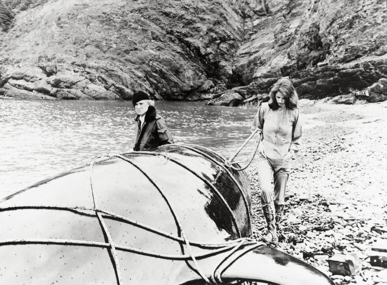 Charlotte Rampling And Richard Harris In &Amp;Quot;Ann&Amp;Quot;, 1977.