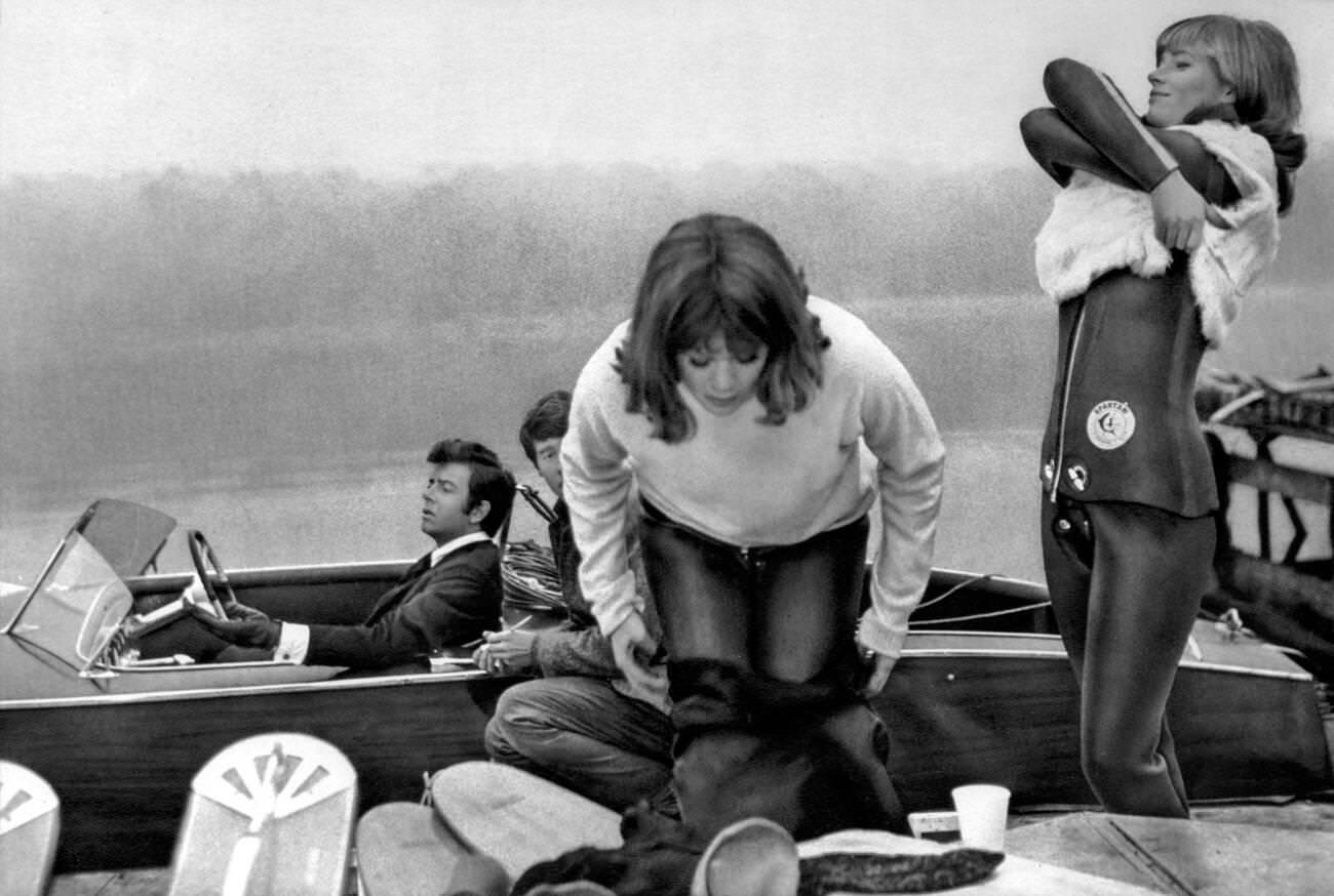 Charlotte Rampling In &Amp;Quot;The Knack And How To Get It&Amp;Quot;, Directed By Richard Lester, 1965.