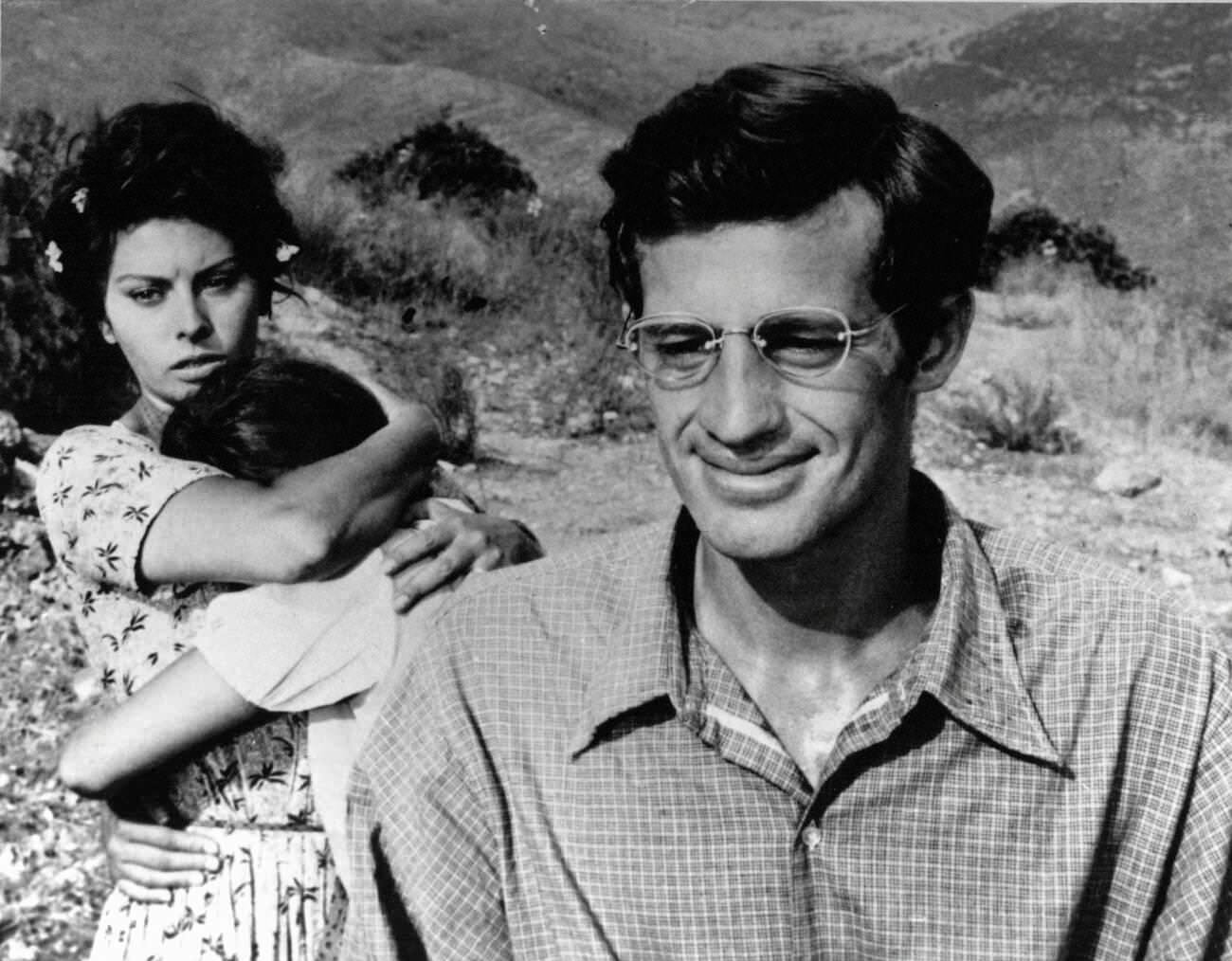 Jean-Paul Belmondo In 'La Ciociara', 1960S.