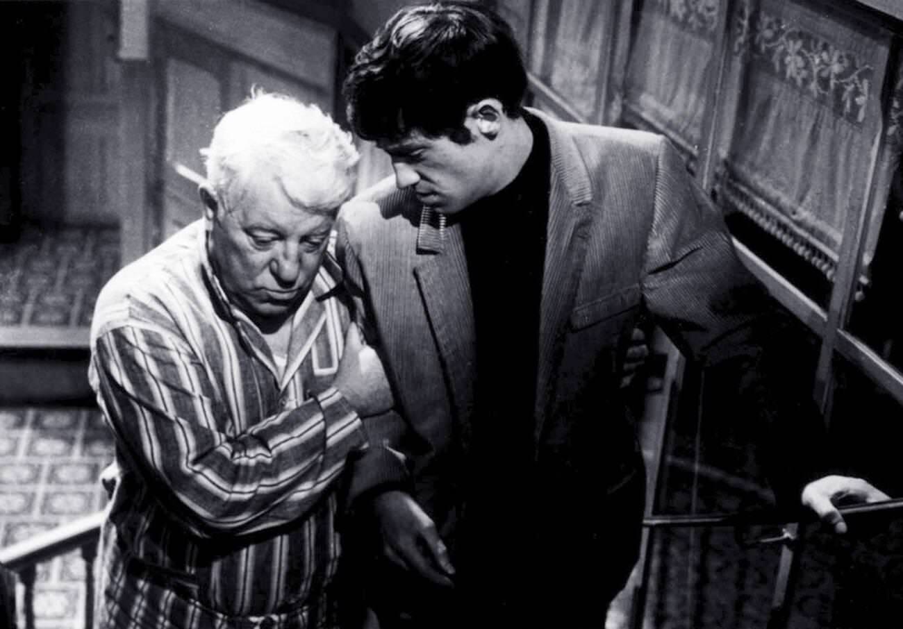 Jean-Paul Belmondo In 'Ein Affe Im Winter', By Henri Verneuil, 1960S.