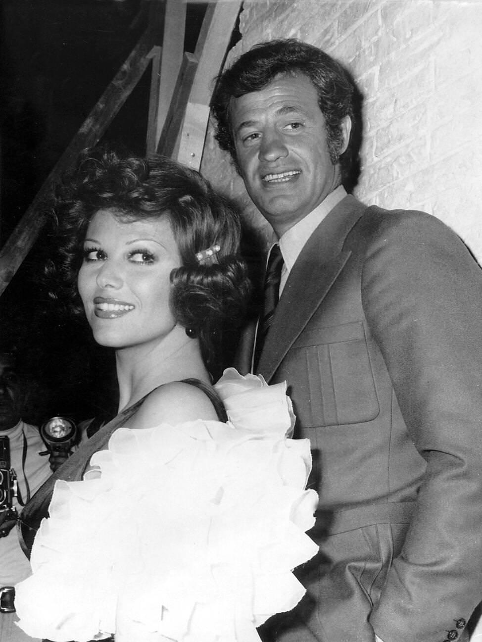 Jean-Paul Belmondo With Claudia Cardinale, 1960S.