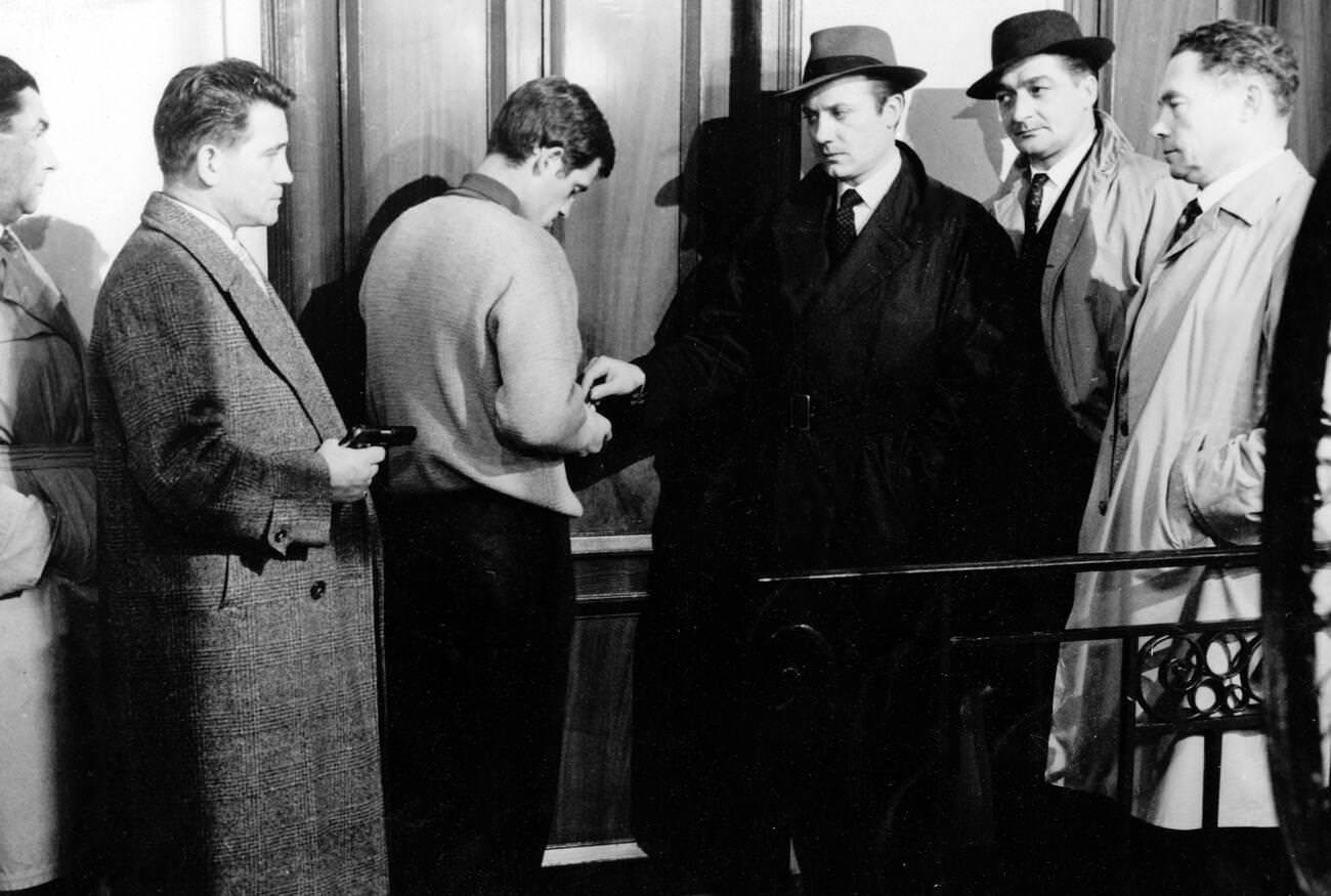 Jean-Paul Belmondo In 'Classe Tous Risques', 1960S.