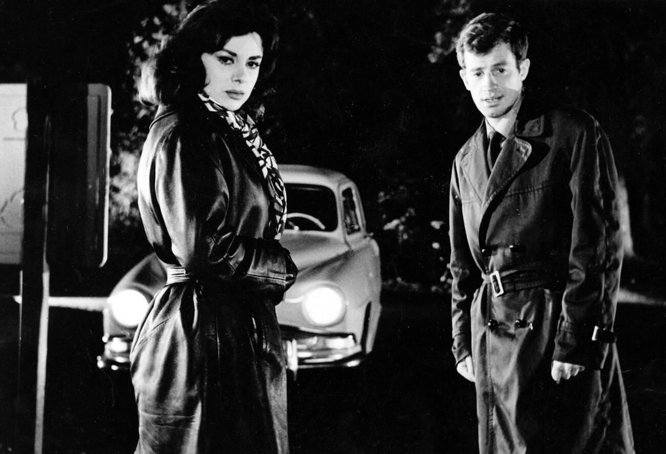 Jean-Paul Belmondo In 'Classe Tous Risques', 1960S.