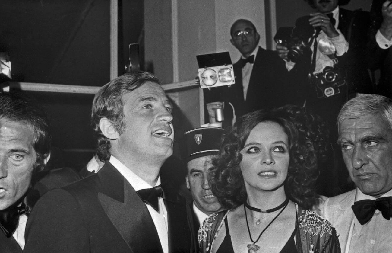 Jean-Paul Belmondo At The Cannes Film Festival, 1974.