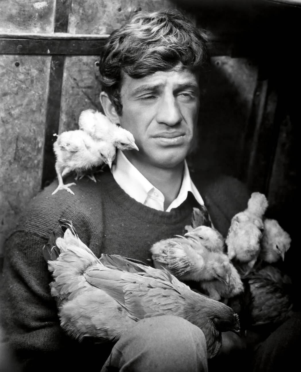 Jean-Paul Belmondo In'Two Women', Directed By Vittorio De Sica, 1960.
