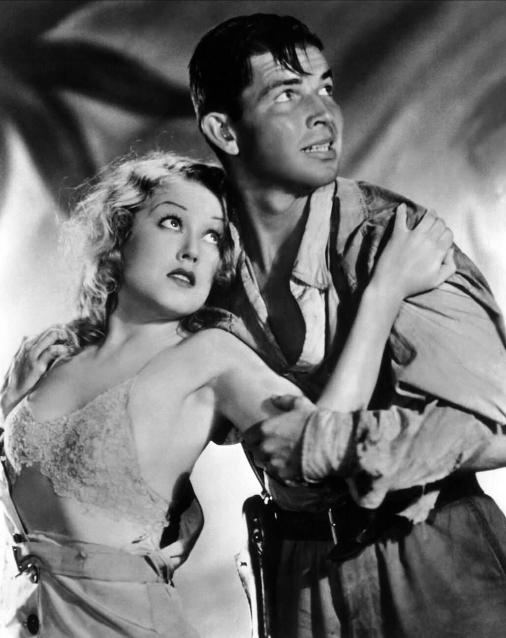 Fay Wray, Bruce Cabot, King Kong, 1933.