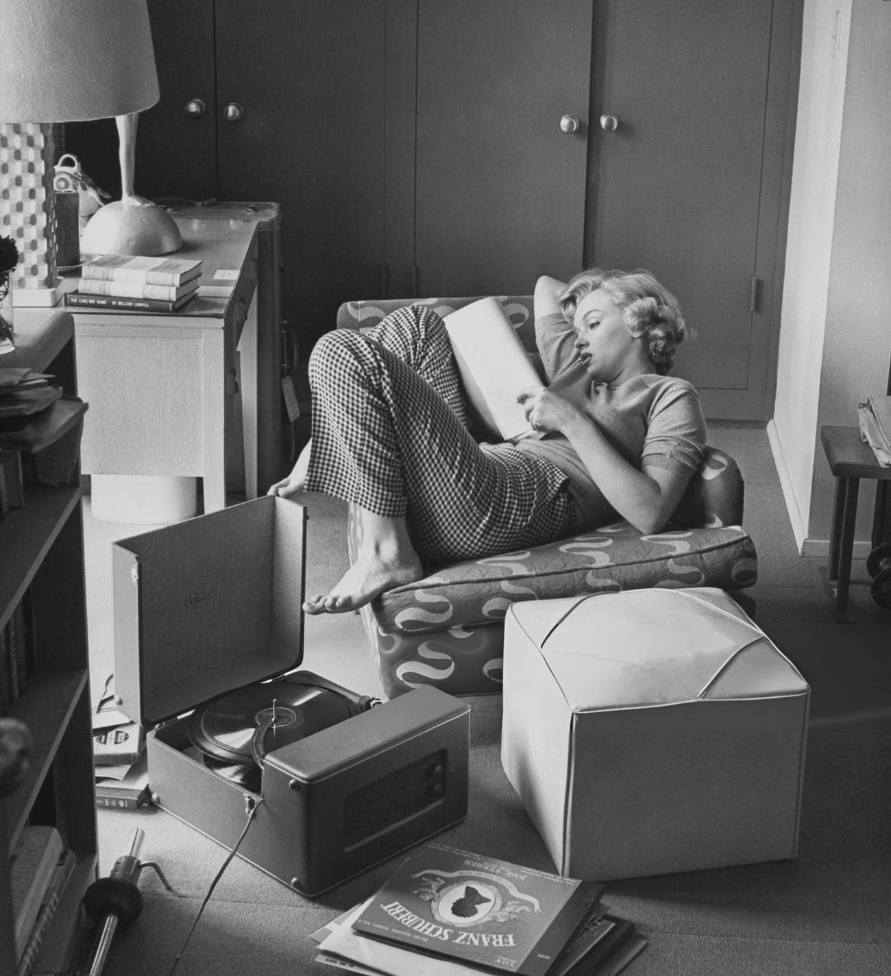 Marilyn Monroe Reading A Script, 1953.