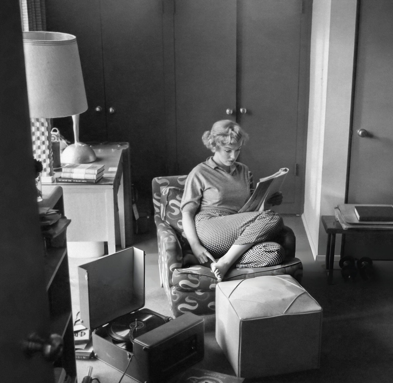 Marilyn Monroe Reading A Script, 1953.