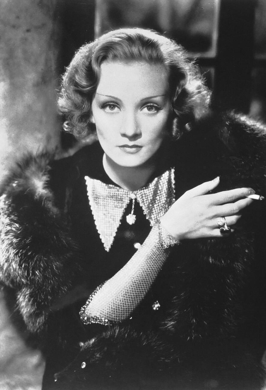 Marlene Dietrich In ‘Shanghai Express’, Directed By Josef Von Sternberg, 1932.