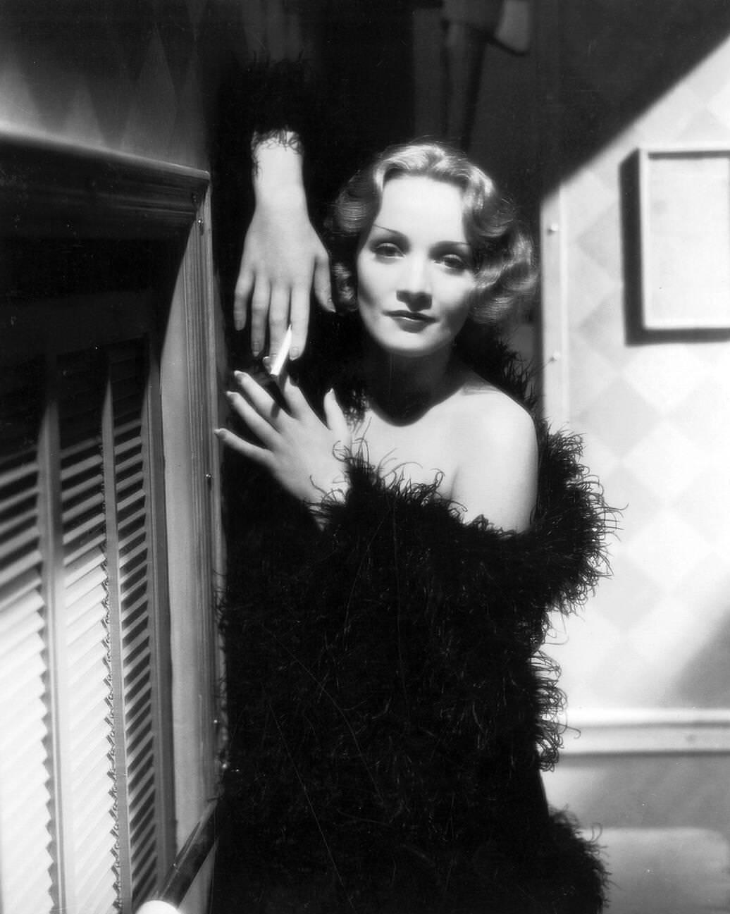 Marlene Dietrich In ‘Shanghai Express’, 1932.