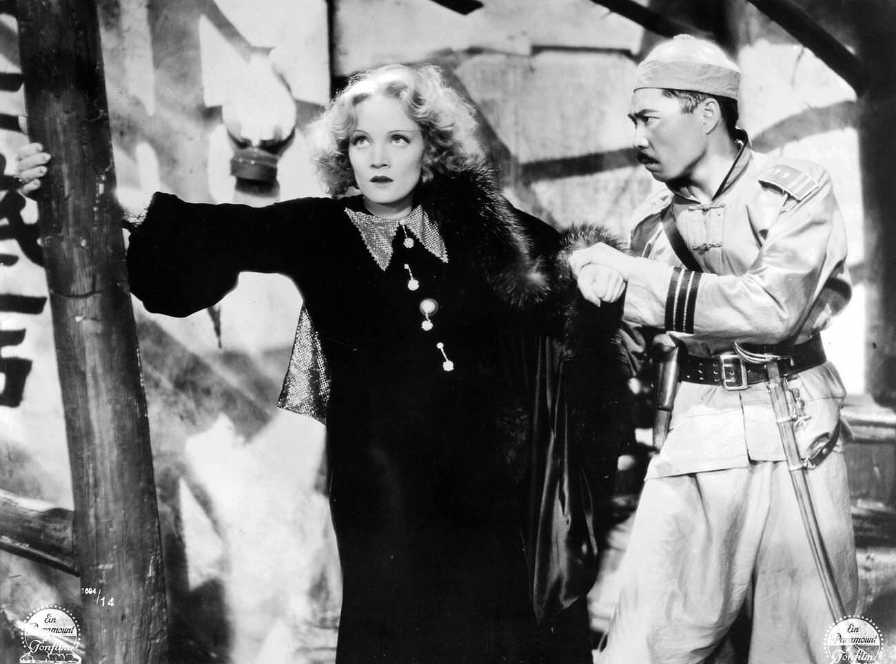Marlene Dietrich In A Scene From ‘Shanghai Express’, 1932.