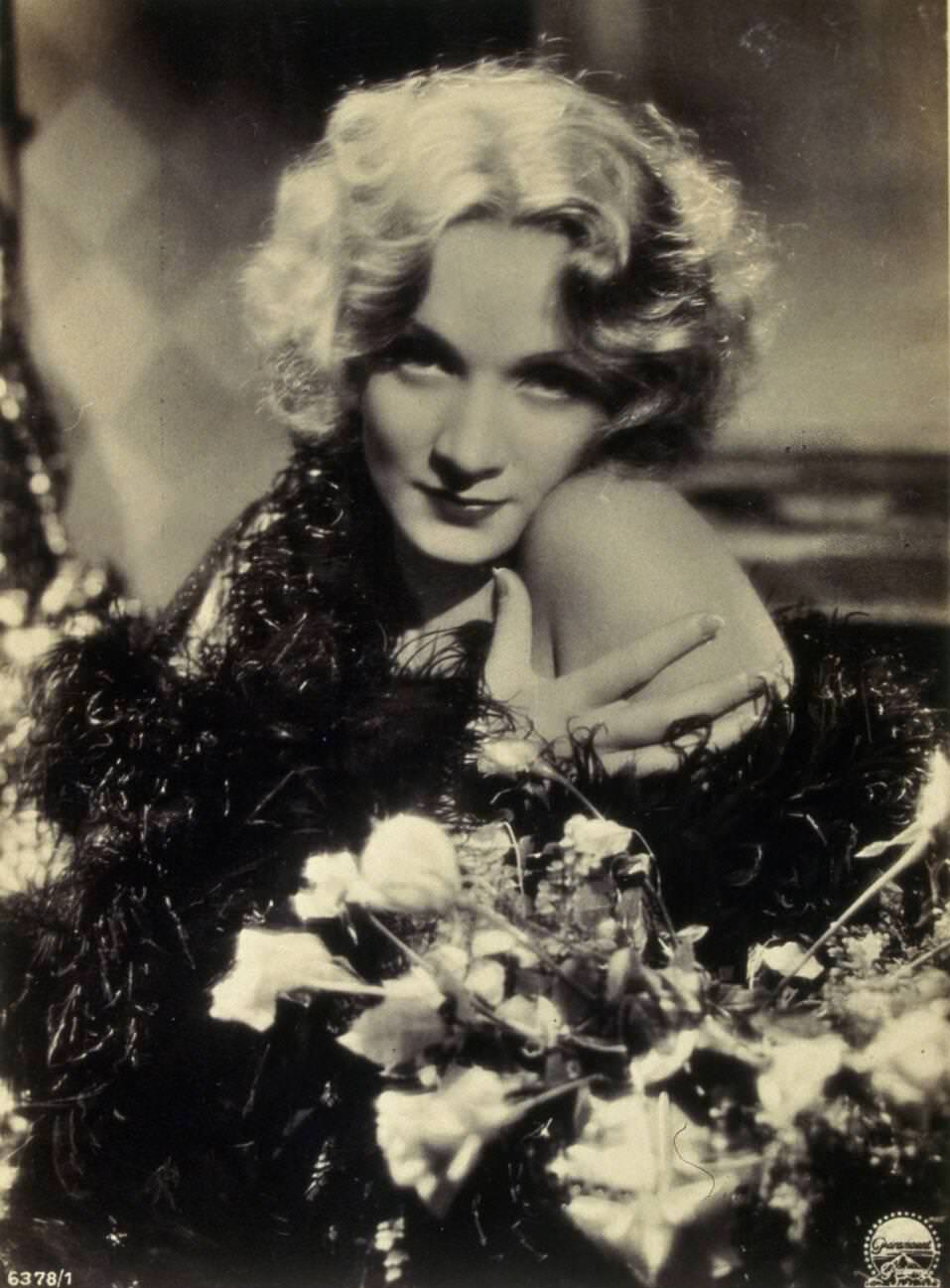Marlene Dietrich In ‘Shanghai Express’, 1932.