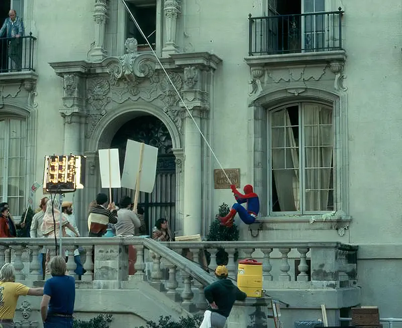 Shooting Spider-Man At Caltech From “The Curse Of Rava”.